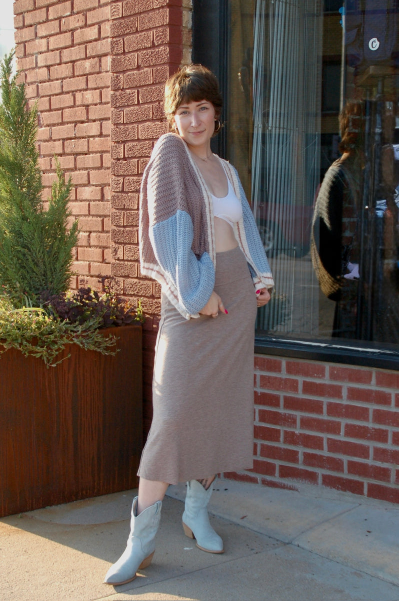 Mocha Sky Cardigan – Yahya Aura