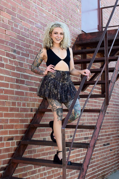 Punk Goes Prairie Skort