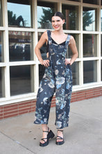 Load image into Gallery viewer, Stop &amp; Smell The Flowers Overalls
