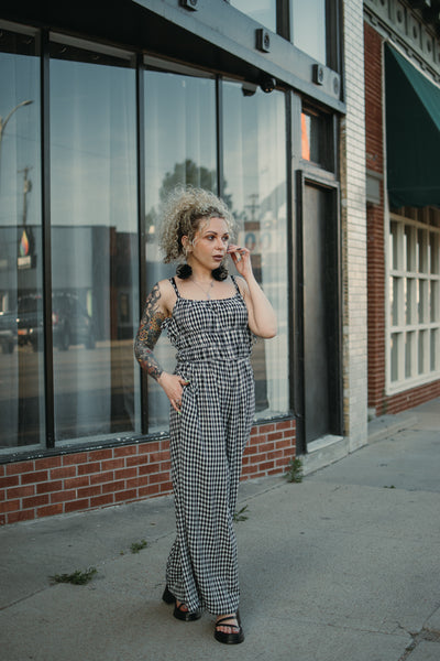 House of Gingham Jumpsuit