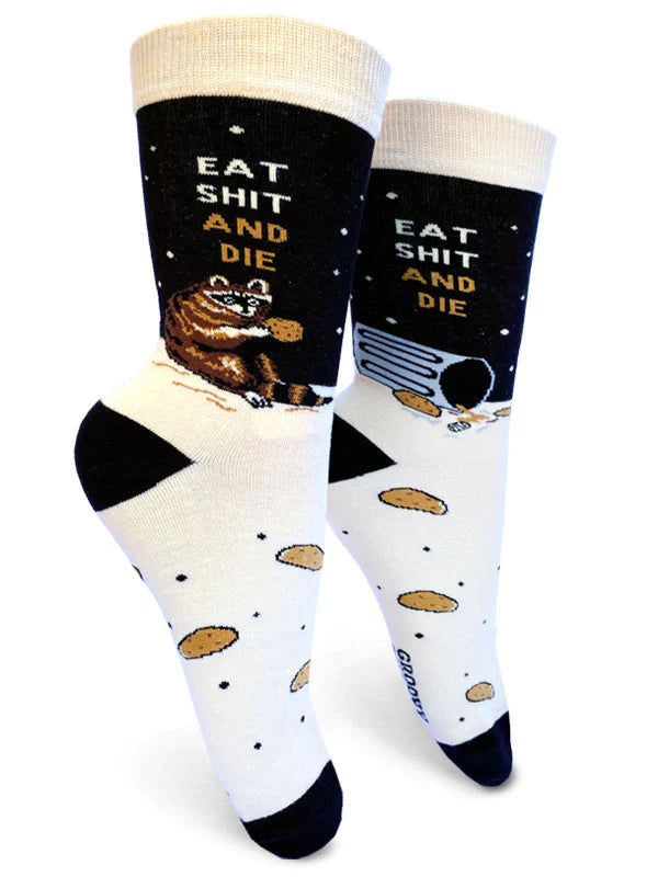 Eat Sh*t & Die Socks