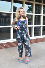 Load image into Gallery viewer, Stop &amp; Smell The Flowers Overalls
