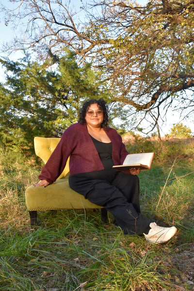 Sweet Like Cherry Cola Cardigan