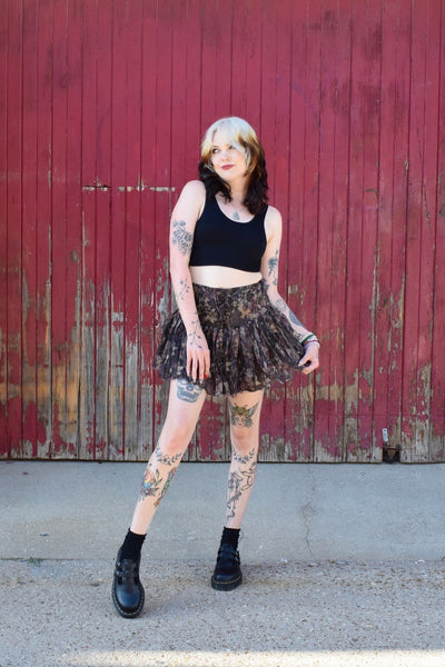 Punk Goes Prairie Skort