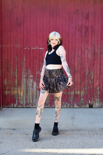 Punk Goes Prairie Skort