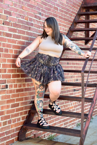 Punk Goes Prairie Skort