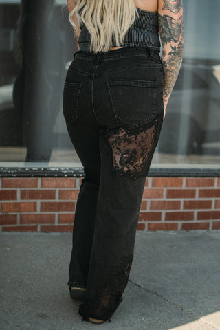 Laced Over Love Jeans