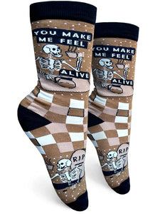 You Make Me Feel Alive Socks