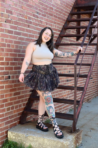 Punk Goes Prairie Skort