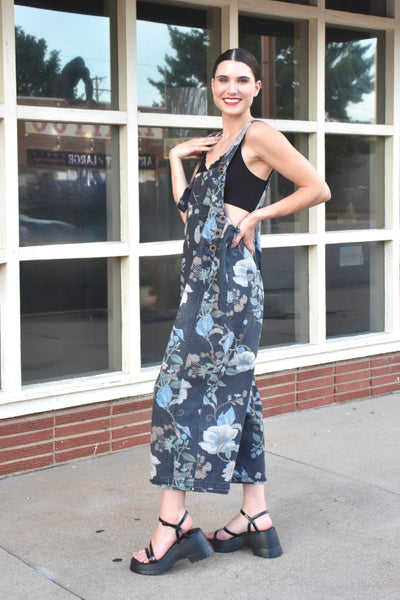 Stop & Smell The Flowers Overalls