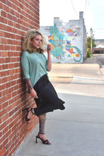 Load image into Gallery viewer, Off The Cuff Top- Sage
