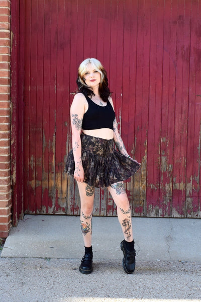 Punk Goes Prairie Skort