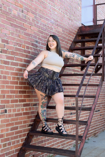 Punk Goes Prairie Skort