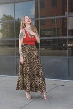 Load image into Gallery viewer, Leopard Lullaby Skirt
