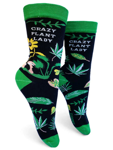 Crazy Plant Lady Socks