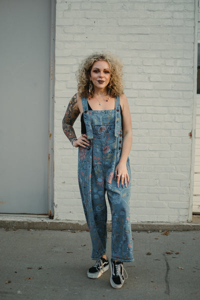 Flower Skies Overalls *RESTOCKED*