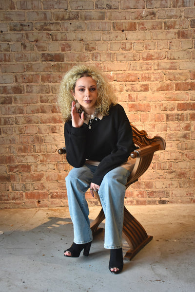 Collar Me Cute Pullover