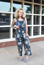 Load image into Gallery viewer, Stop &amp; Smell The Flowers Overalls
