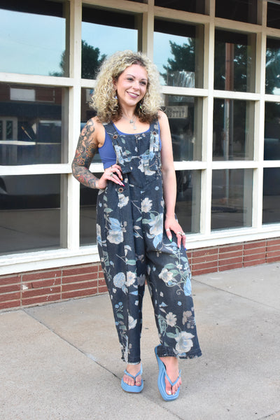 Stop & Smell The Flowers Overalls