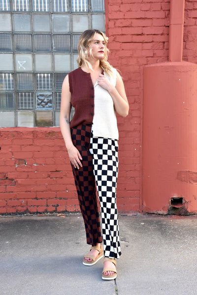 Cinnamon Split Sweater Vest *RESTOCKED*
