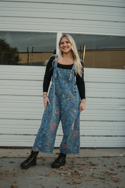 Flower Skies Overalls *RESTOCKED*