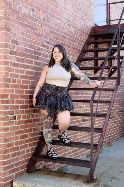 Punk Goes Prairie Skort