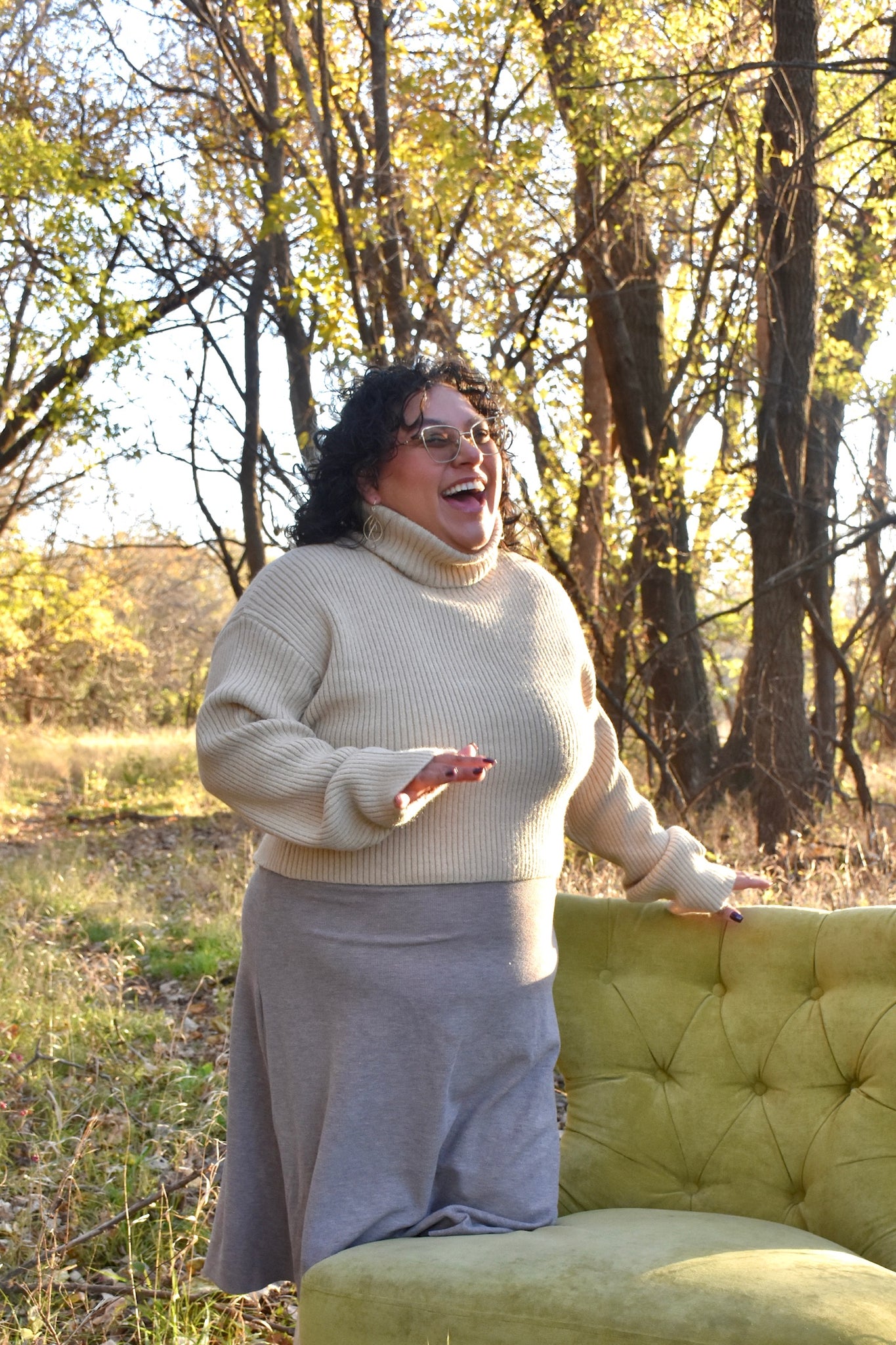 Crème Brûlée Turtleneck