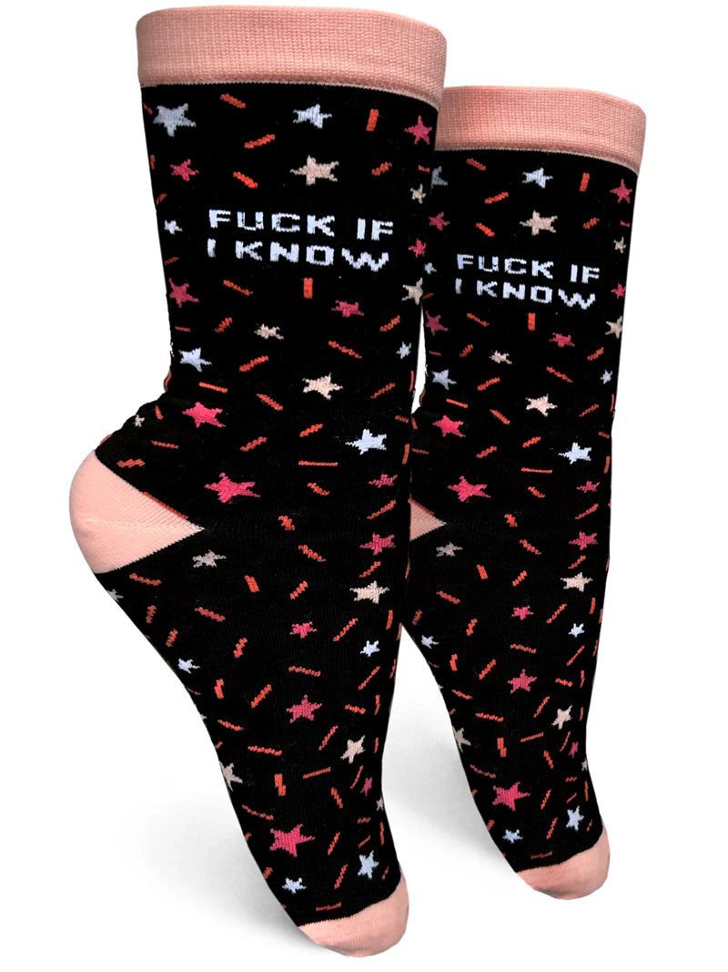 F*ck If I Know Socks