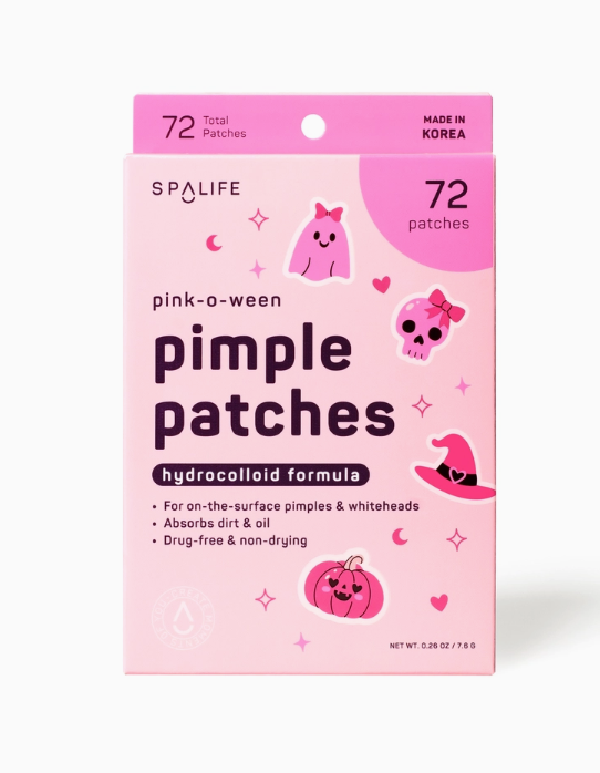 Pink-O-Ween Hydrocolloid Pimple Patches