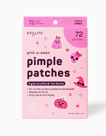 Pink-O-Ween Hydrocolloid Pimple Patches