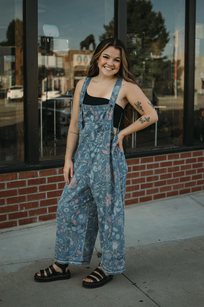 Flower Skies Overalls *RESTOCKED*