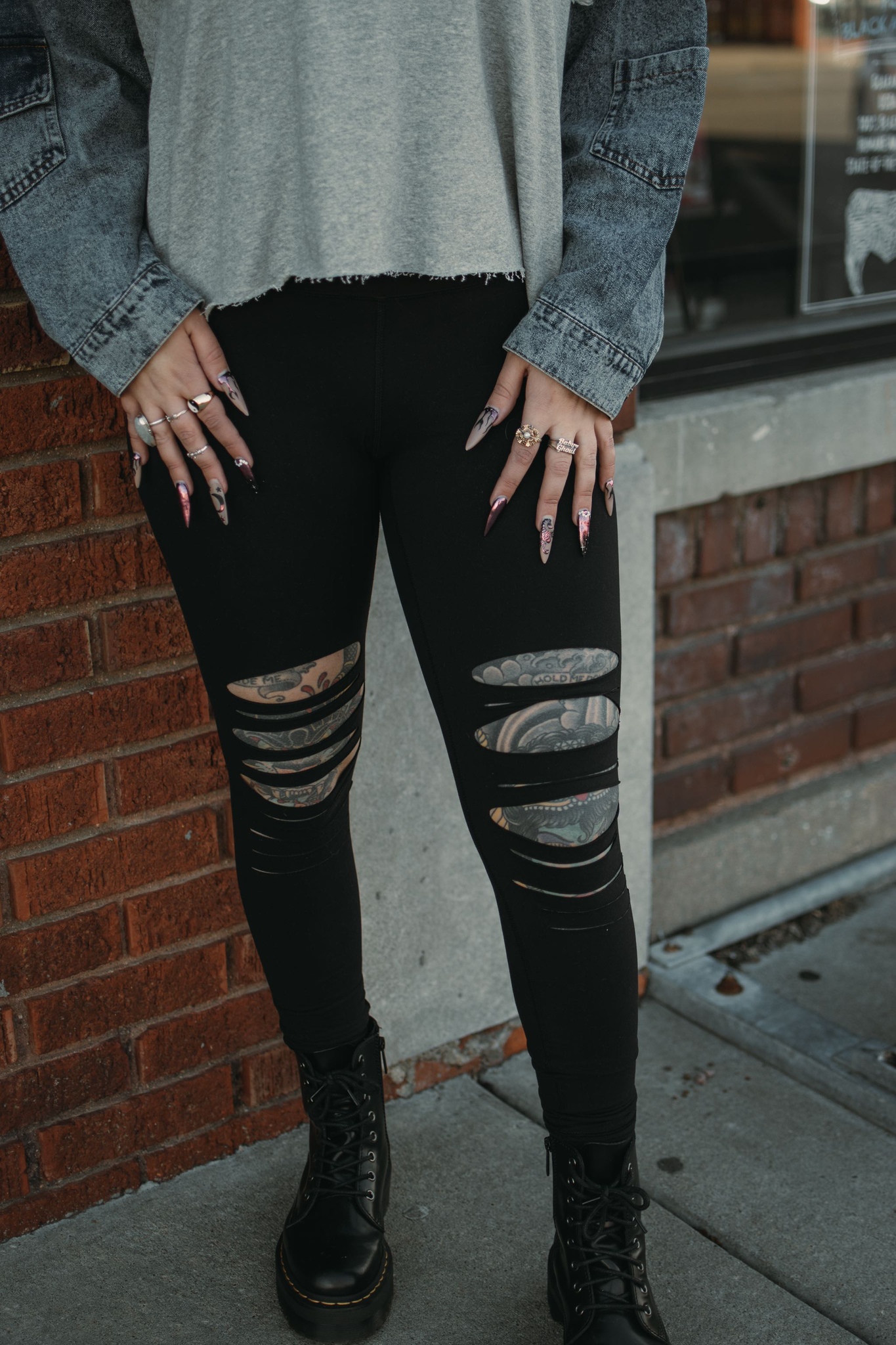 Cut It Out Leggings *S-XXXL*